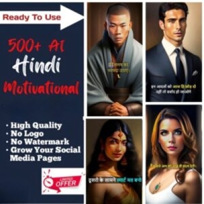 1000+ (AI) Hindi and English Reel Bundle Profile Picture