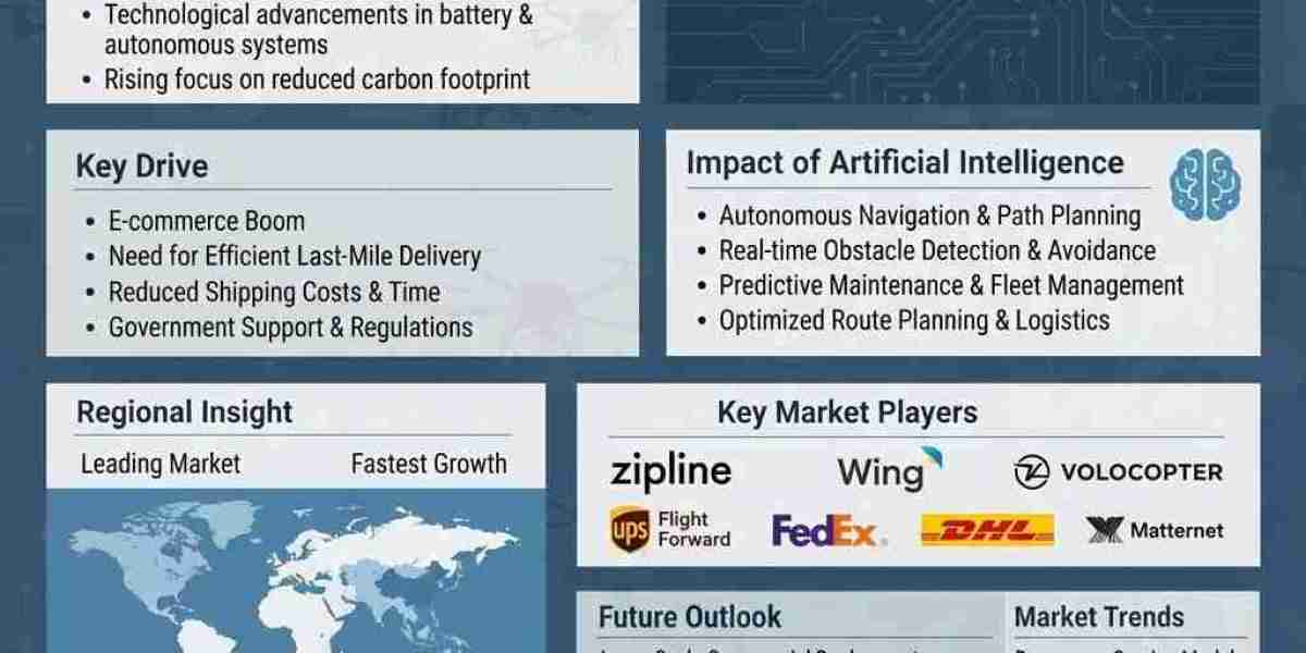 Cargo Drones Market Growth Outlook: Logistics, E-Commerce & Last-Mile Delivery 2026–2035